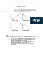 7 Grade Math Arc Items