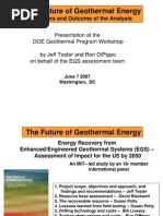 The Future of Geothermal Energy (MIT-2006)