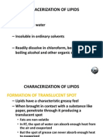 Characterization of Lipids PDF
