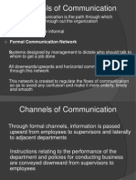Oganizational Communication Channels-V