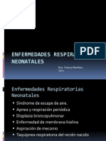 Enfermedades Respiratorias  Neonatales 1