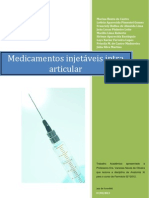 Medicamentos injetáveis intra-articular