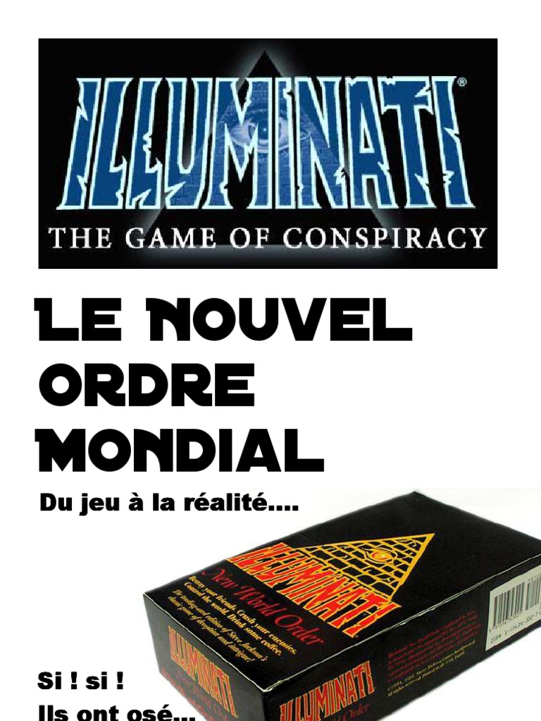 Jeu Illuminati Survivalisme Devises