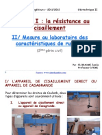 CH 1 Resistance Au Cisaillement