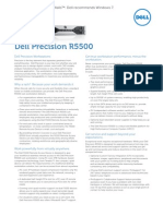Dell Precision R5500 Server Spec Sheet