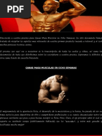 Ganar Musculo en Semanas