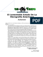 Aukanaw - La Ciencia Mapuche 7. El Lamentable Estado de La Hierografia Americana