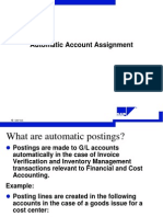 Automatic Account Assignment