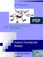 8r Nicole - Asimo-Humanoid Robot