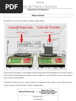 Massa Volúmica