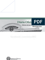 Manual para utilização do IOF(Diário Oficial do Estado de Minas Gerais)