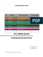 Keterangan Pekan Hari Efektif