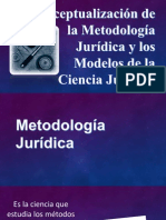 Metodologia Juridica y Modelos de La Ciencia Juridica