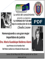Dra. María Gpe. Balderas Alanís en Radio UANL 89.7 FM en Entrevista Con La Abogada Claudia Lozano..png