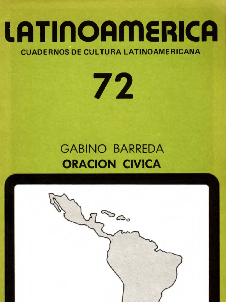 Gabino Barreda Oración cívica Spain Science