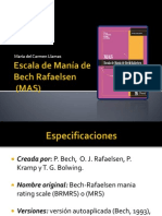 de La Escala de Manía de Bech Rafaelsen (MAS)