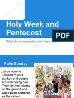 holy week events