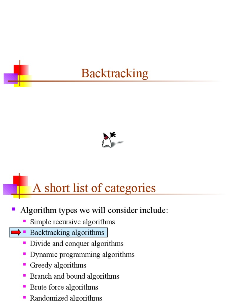 Backtracking | PDF | Discrete Mathematics | Software Engineering