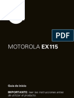 Motorola Ex115 (Manual Usuario)