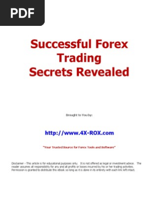 Successful Forex Trading Secrets Revealed