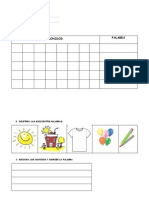 Actividad Conciencia Fonologica