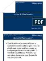 Slides Planificacion