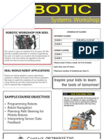 Robotic Systems Workshop