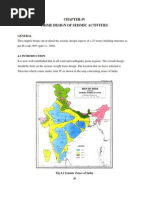 Chapter-Iv Prime Design of Seismic Activities: General