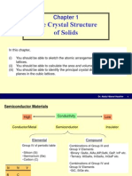 Chapter1 The Crystal Structure in Solids