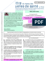 La Lettre Du Réseau Des Mutuelles de Santé Au Tchad