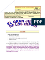 Sesiones "El Gran Juego de Los Espías"