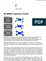 RF MEMS Capacitive Switch