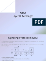 GSM Layer III Signaling Protocol