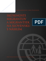 Skusenosti Migrantov Amigrantiek Na Slovensku Snasilim - Iom - 2013