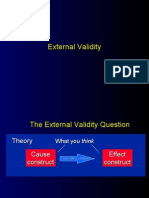 External Validity