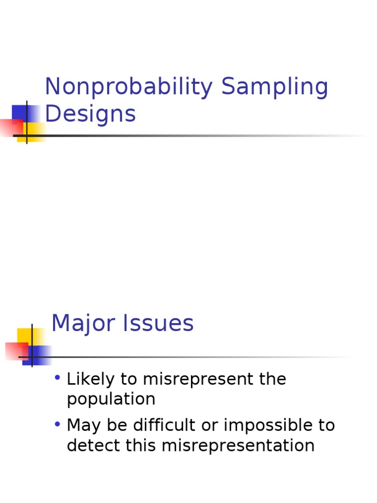 Non Probability Sampling | PDF