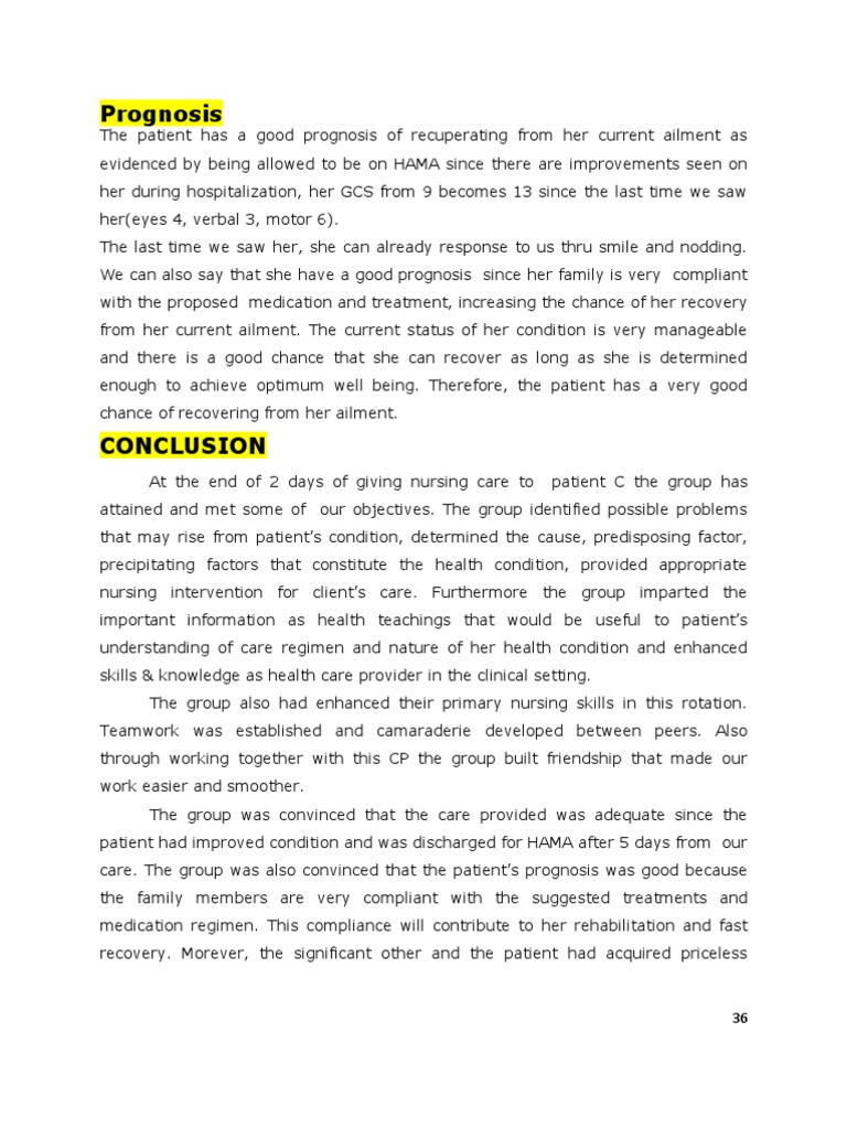 medical personal statement conclusion