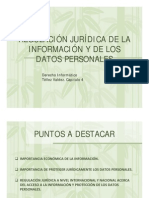 Regulacion Juridica de La Informacion y Datos Personales 2012 1