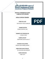 Format Muka Depan Tugasan