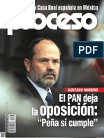 Revista Proceso No. 1906 El Pan Deja la Oposición