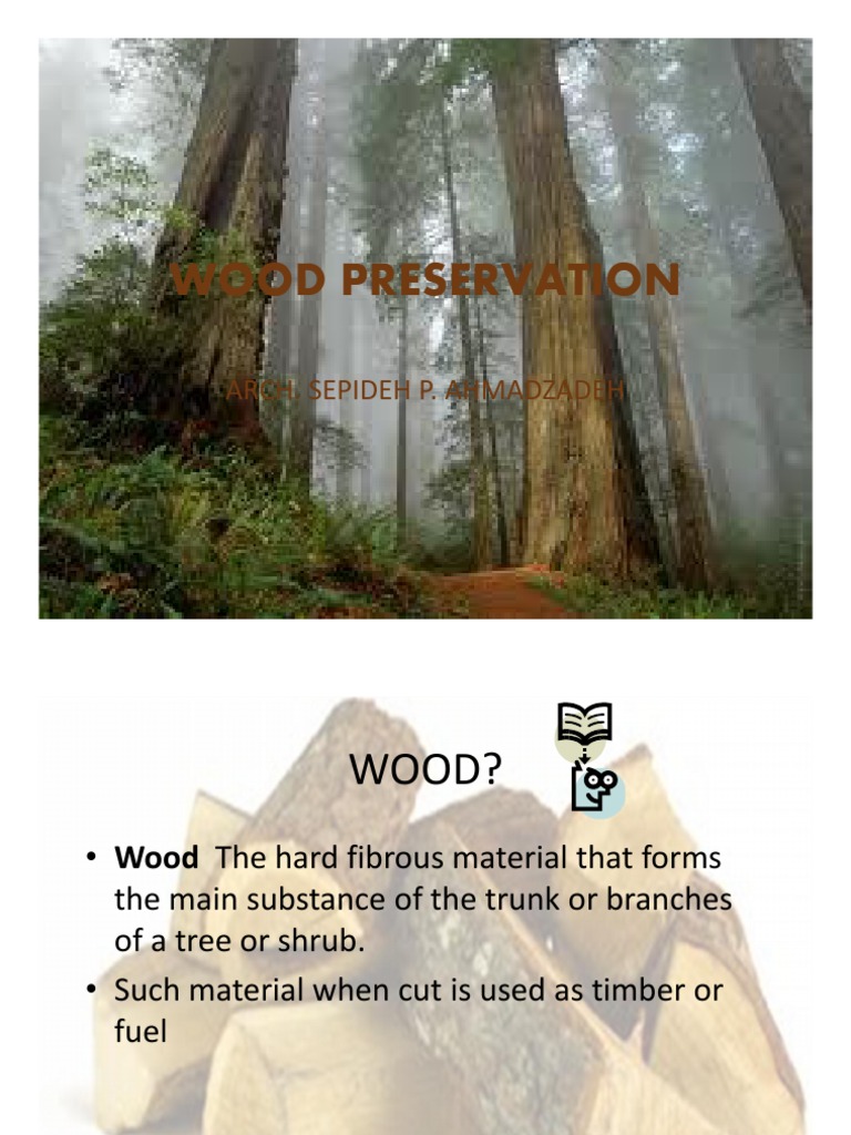 Wood Preservation Techniques Overview | PDF | Wood | Chemicals