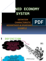 Planned Economy System