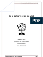 CYBERSTRATEGIA Note Stratégique 3 Balkanisation Du Web.2013.05 OK