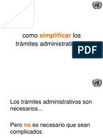 10 Principios de Simplificacion de Tramites ESP