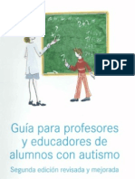 Guia para Profesores y Educadores de Alumnos Con Autismo