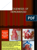 Dr. Bondan - PATOGENESIS HEMORROID (Pertemuan Pertama)