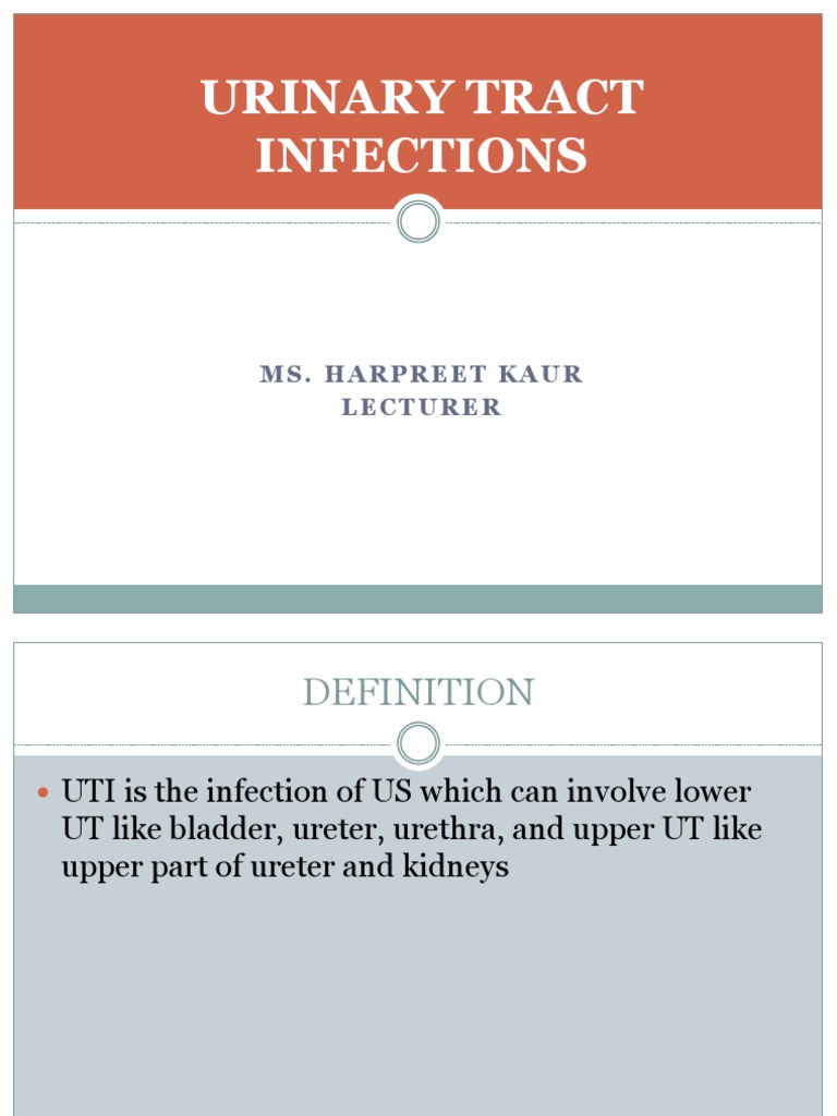 Urinary Tract Infections | PDF | Urinary Tract Infection | Urinary System
