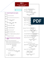 BAB 1 Bentuk Pangkat, Akar, Dan Logaritma