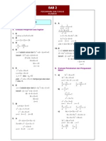 BAB 2 Persamaan Dan Fungsi Kuadrat