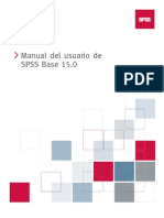 Spss 15.0 Manual